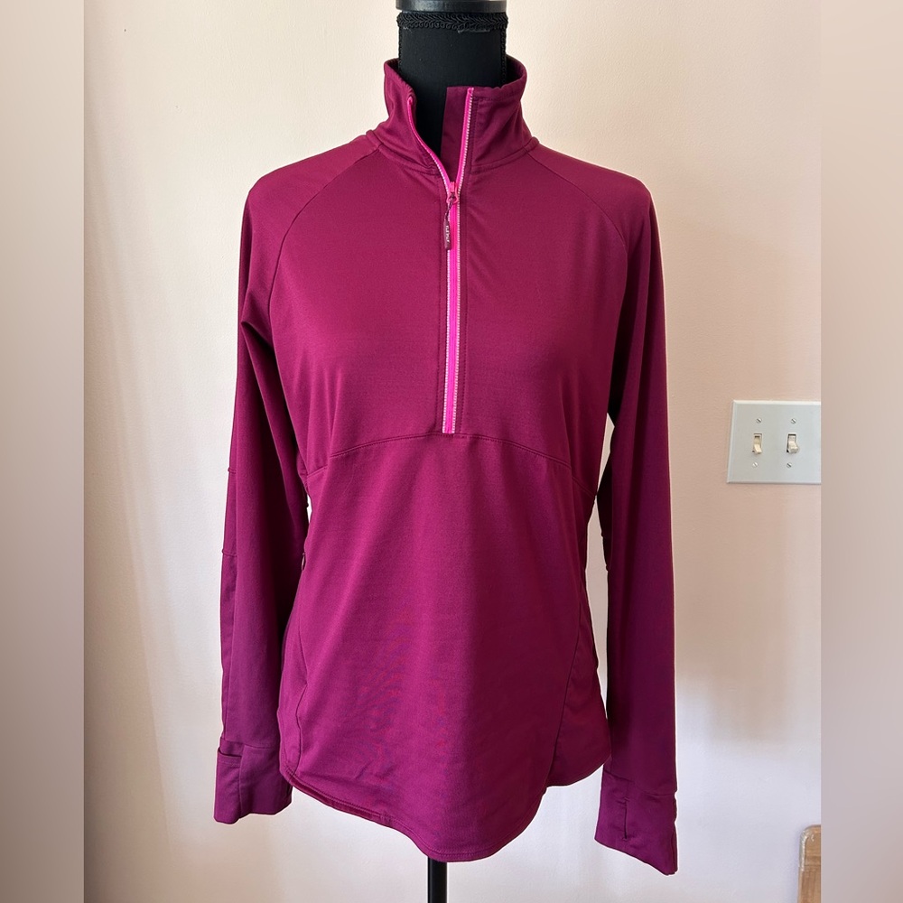 Athleta Malibu Hike Half Zip Pullover